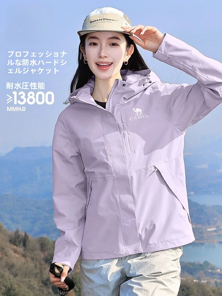 Camel防水アウトドアジャケット：登山用防暴雨対応の実用性と性能評価