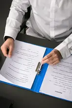 ファイル バインダー A4 強力クリップ 書類整理 分類 収納 オフィス 学生 勉強