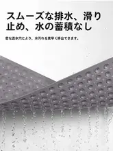 バスルーム用防滑マット【子供用・環境に優しいTPE・マッサージ機能】