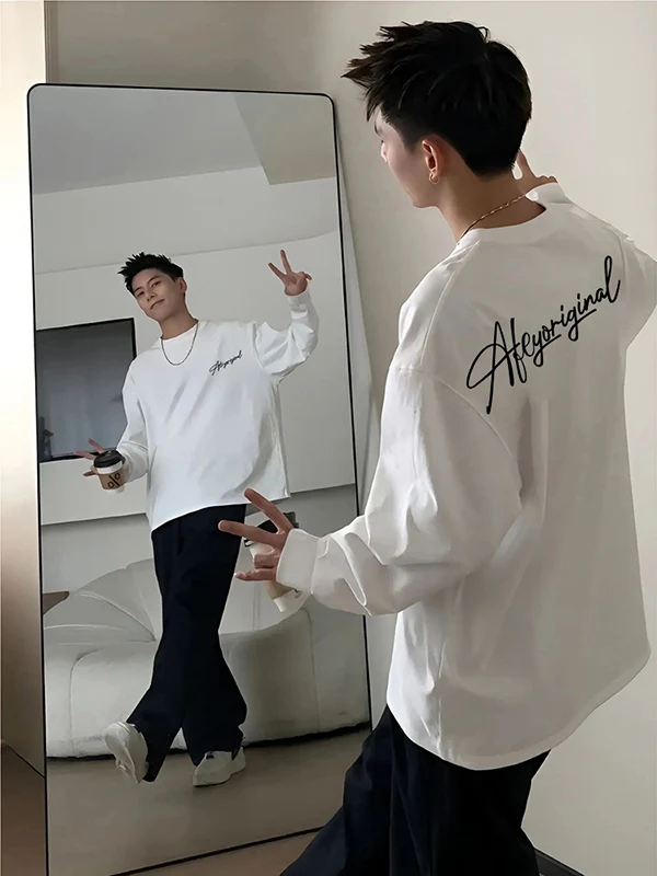 メンズロングtシャツの着こなしと素材選定：Eypiaの純棉タイプが解決する実用性