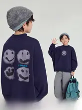 冬用 男児用カートゥーンプリントフリースパーカー【極上の柔らかさ・可愛いデザイン】