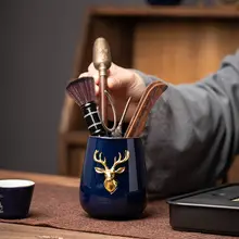 茶道六君子セット【茶具アクセサリー・お茶道具・ブラシ・クリップ付き】