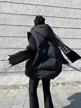 Vネックフリンジデザイン白色ニットセーター【冬季用・女性用】