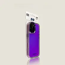 ラメ加工のピンクカラーハードケース【iPhone16シリーズ対応】