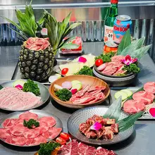 小竹葉の寿司盛り皿【焼肉・日本食・小粽葉】