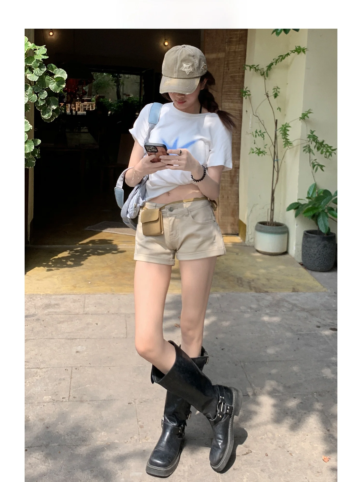 ストリートファッションの夏を彩る、低ウエストデニムショートパンツはこう選ぶ？