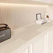 侘寂風 テレビボード用 デスクマット【防水・防油・メンテナンス不要】