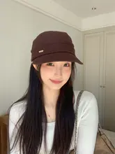 春夏用コットンリネン通気性キャップ【ダックビルデザイン・ファッション・多用途】