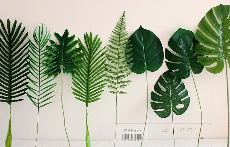 グリーンリーフとは何か：偽の植物トロピカルココナッツの葉の実際の用途と特性