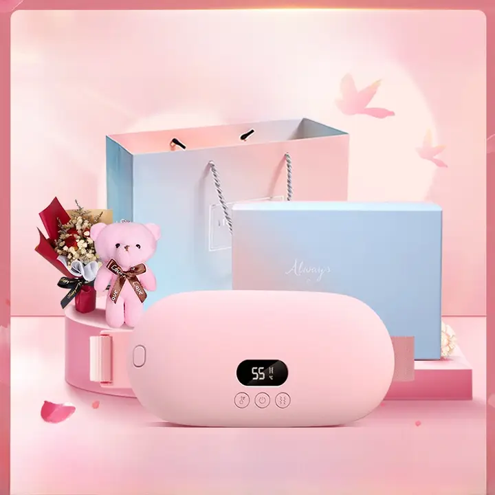 Ringke 生理痛緩和のための温熱マッサージベルト【・快適な腹部暖房】
