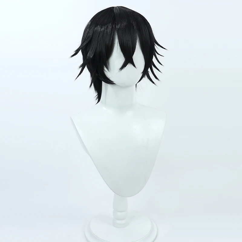 ウルキオラコスプレウィッグ：リアルな黒い翼デザインが特徴のゲームキャラクター用ヘアスタイル