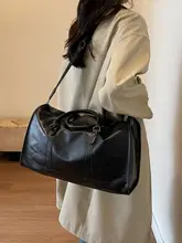 便利な旅行用トートバッグ【大容量・キャリーバッグに取り付け可能・女性用】