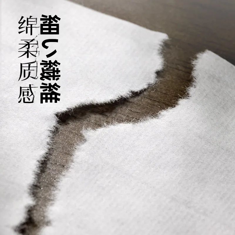 うちわ文字 画用紙 おすすめモデル：書道用 墨青言宣紙【厚手・半生熟・書画用】