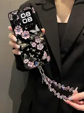 Huawei Nova Flip 用 蝶デザイン全包型スマホケース【防摔・女性向け・スタイリッシュ】