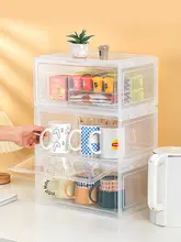 アクリル製カップラック【防塵・コーヒーおよびティーカップ収納用】