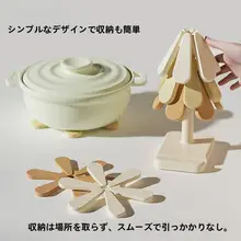 シリコン製 防熱テーブルマット【滑り止め・高温耐性・おしゃれな家庭用】