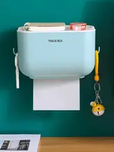 穴あけ不要のトイレットペーパー収納ボックス【防水・家庭用・テーブル型】