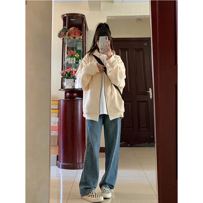 秋用 厚手 オーバーサイズ 保温フリースカーディガン