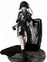 国風の妖怪捕獲スタイル！女性用Lolitaプリンセス衣装【ハロウィン・デザイン】（セットアップ対応）