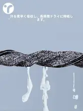 メンズ スポーツヘッドバンド【吸汗・ランニング・バスケットボール・フィットネス用】