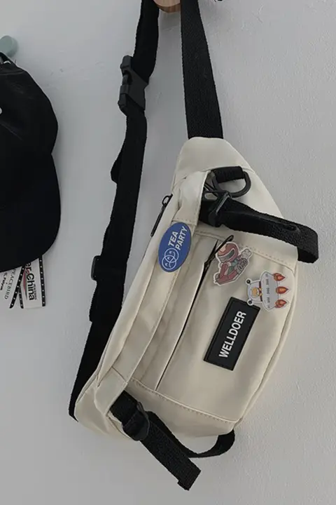 スポーツ チェスト バッグ 男性用 ヴィンテージ 汎用 ショルダーバッグ