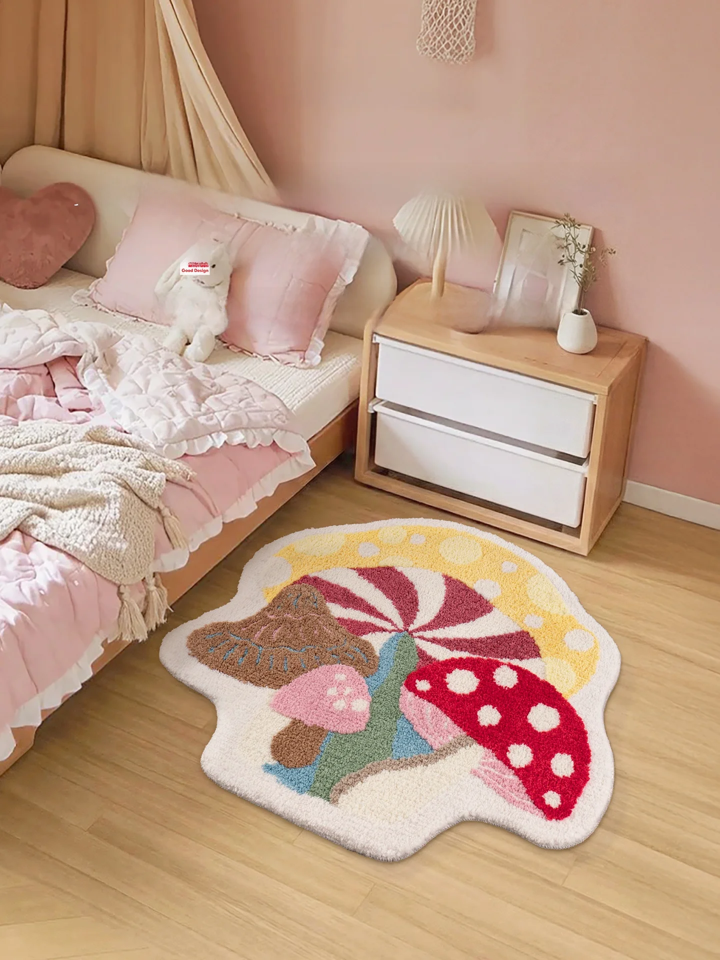 女の子の子供部屋にぴったりなラグは、どう選ぶ？