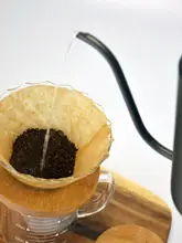 V60用無漂白コーヒーフィルター【円錐形・原木色・10枚入り】