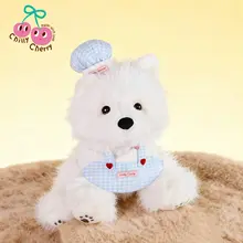 可愛いサモエドのぬいぐるみ【毛並みの柔らかさ・ギフトに最適】