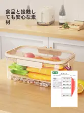持ち運びに便利な保冷収納ボックス【水切り機能・アウトドア用・果物用・アイスバッグ付き】