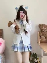 シンプルな白シャツ【学院風・丸襟・夏用・女性用】