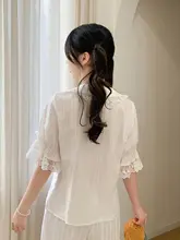 胖体型向け ロリータシャツ【日系・短袖・夏用】