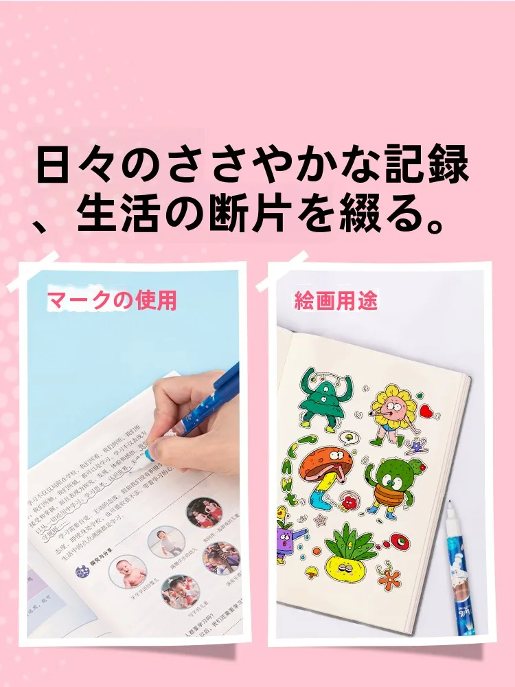 四色ボールペンの選び方：子供用細字サインペンS562-Gの実用性と使い分け