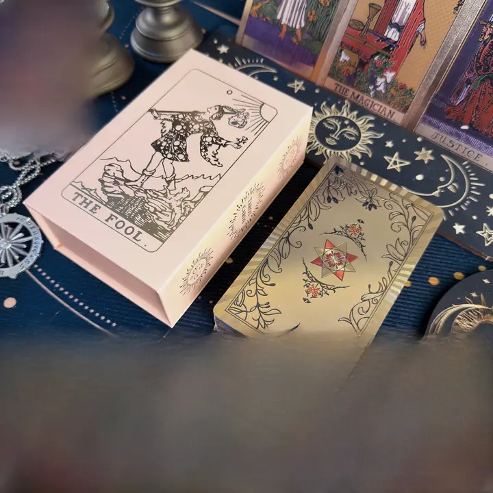 クラシックタロットカード【全78枚・PVC防水・初心者向け】（セットアップ対応）