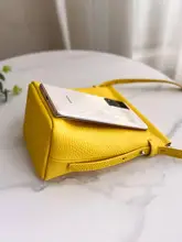 ミニバケットバッグ レディース 本革 ソフトレザー 斜め掛け ショルダーバッグ キャンディカラー スマホポーチ ミニバッグ おしゃれ トレンド
