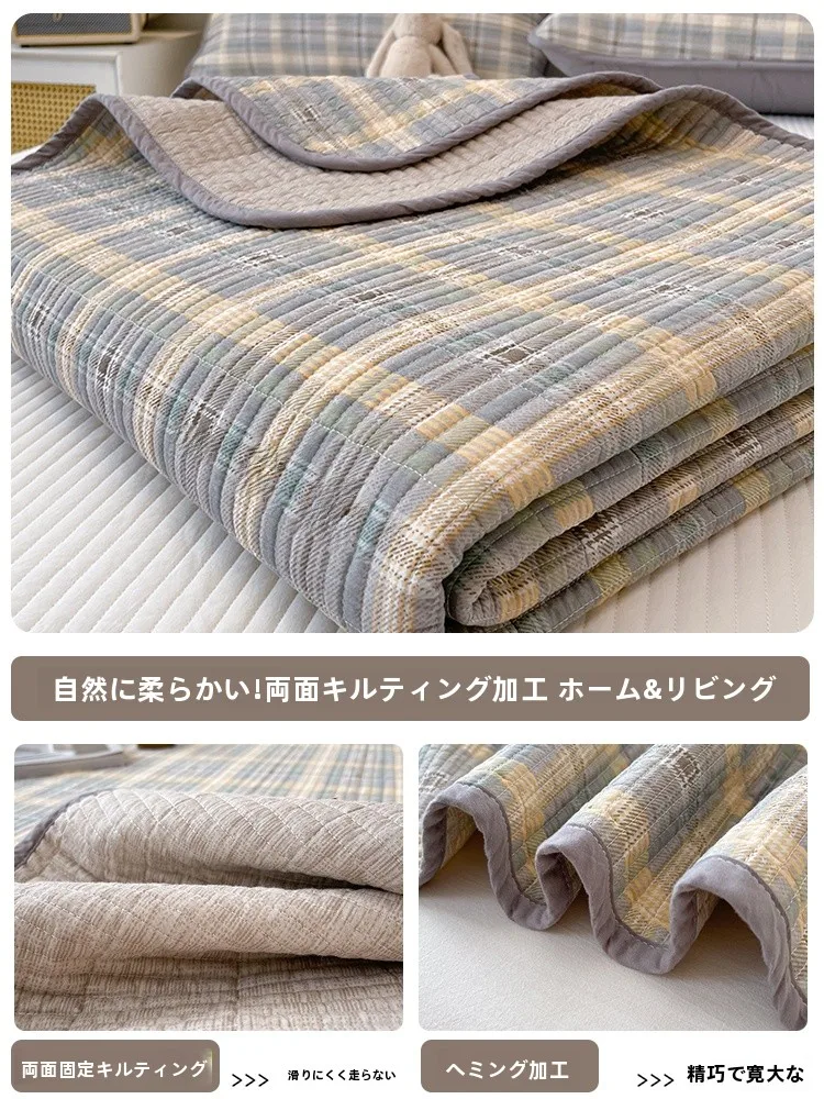 夏の布団カバーを選ぶべきは、リバーシブルの純綿ベッドカバーなのか？