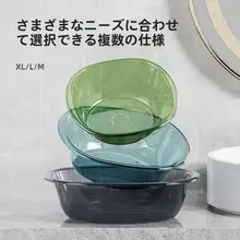 プラスチック製 洗面器【家庭用・洗浄や洗顔に最適  ・大容量・厚手】