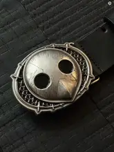 立体デザインの水天使合金牛皮ベルト