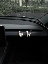 アルパカデザインの車載フック【前席用・多機能・可愛らしいインテリア】