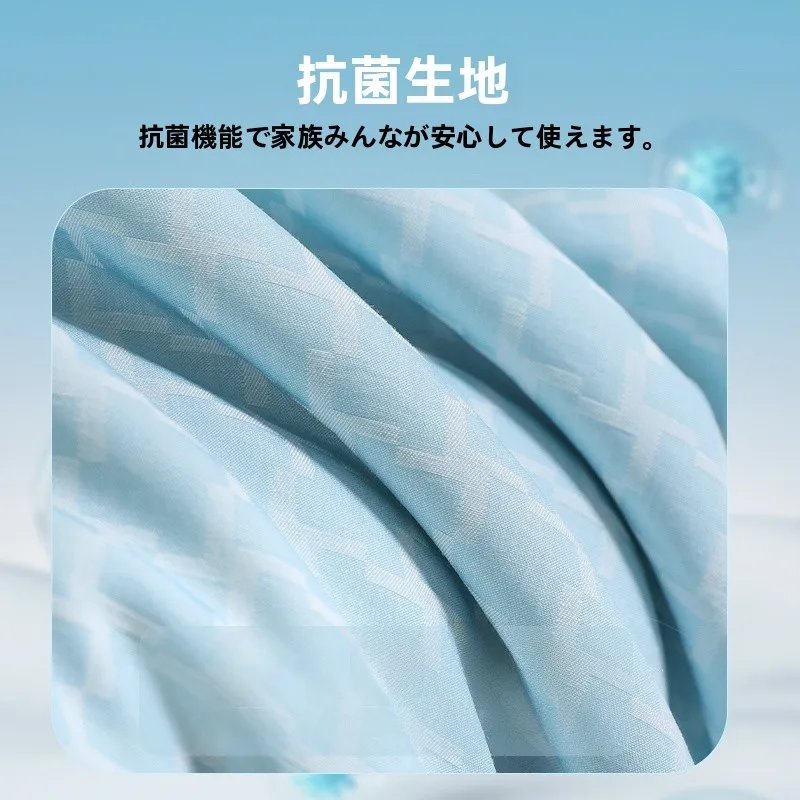 シルク生地の種類としての柞蚕絲混紡サマーキルトの特性と実用性