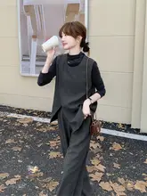 洗練されたデザイン！スーツベスト【女性用・秋用・トレンド感漂う】（セットアップ対応）