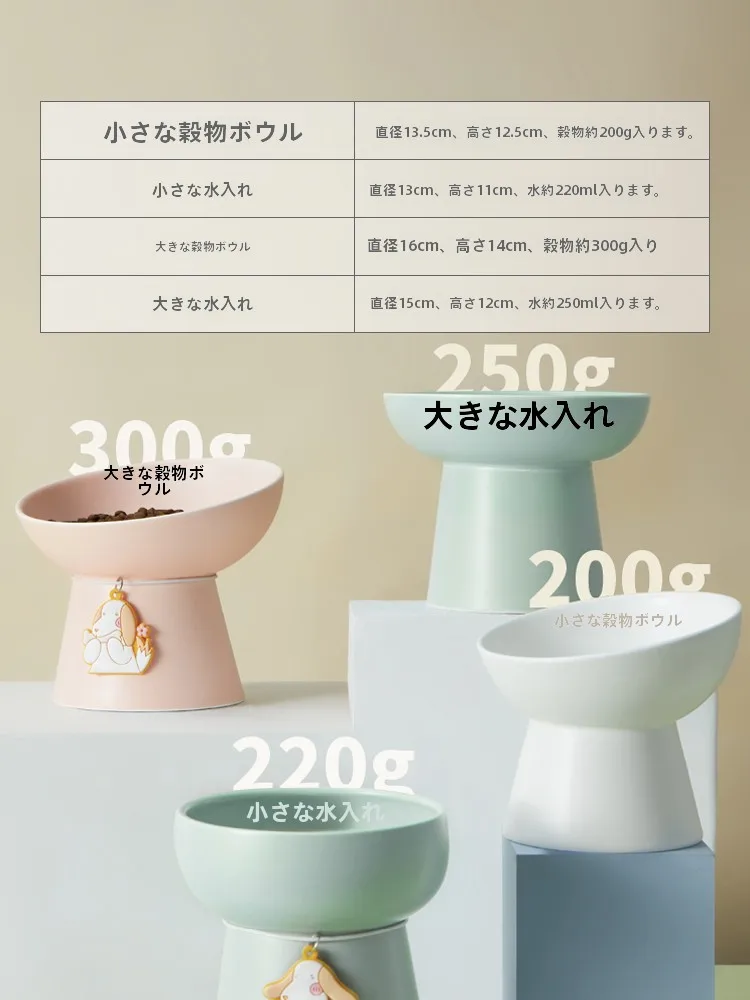 猫飼いが買ってよかったもの・悪かったもの正直に言う - セラミックボウルの傾斜口と高脚設計