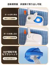 便利なトイレブラシ【使い捨て・隅まで洗える・交換ヘッド付き】