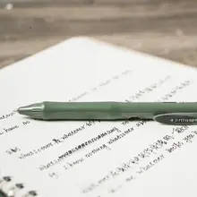 速乾性の黒い中性ペン【試験用文具・極細タイプ】