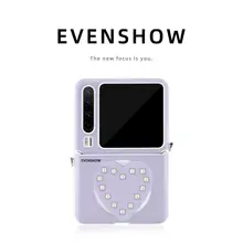 マグネット式スマートフォンケース【スタンド機能付き・ストラップ付き・フルカバータイプ・高級感】