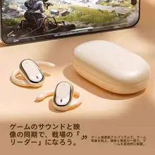 骨伝導Bluetoothイヤフォン【掛けるタイプ・スポーツ用・高音質・快適装着】