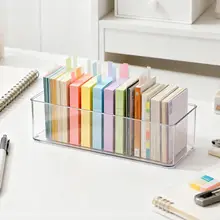 収納ボックス アクリル 長方形 透明 クリア 小物整理 文具 下着 靴下 引き出し内 デスク周り 仕切りケース