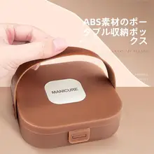 防飛沫ネイルクリッパー収納ボックス【家庭用・高級ネイルカッター・男女兼用】（セットアップ対応）