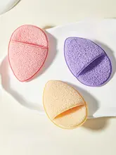 天然こんにゃく素材使用 洗顔用スパチュラタイプスポンジ【深層クレンジング・美容院向け】