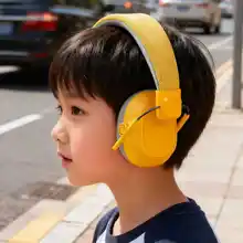 赤ちゃん用の快適な防音ヘッドフォン【学習・睡眠・旅行用】