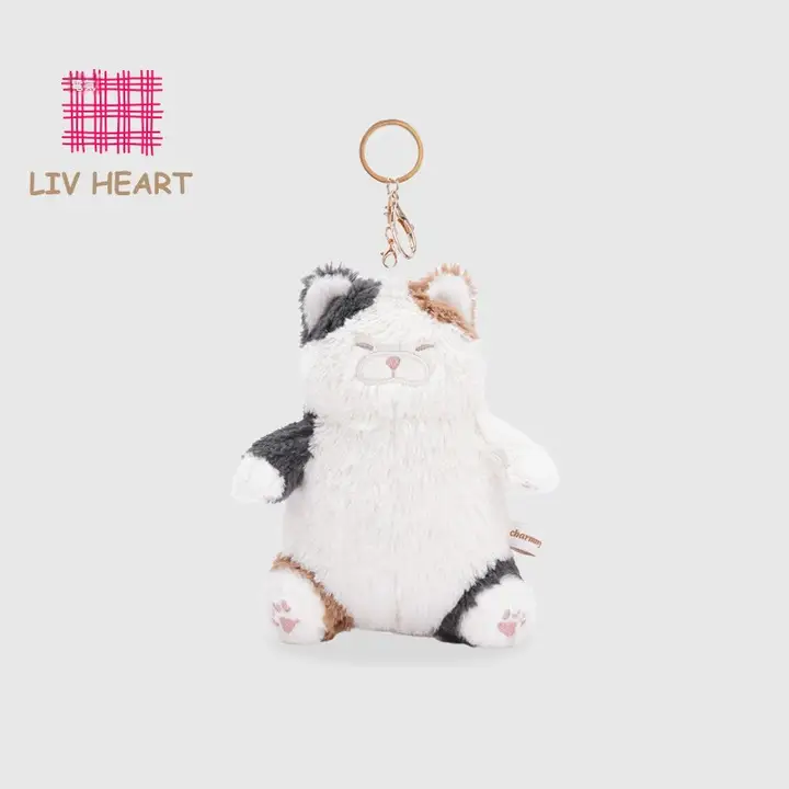 かわいい茶色の猫のぬいぐるみ【大きさのあるハンギングタイプ・癒しのダッフィー・女の子へのプレゼントに最適】